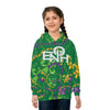 GREEN MARDI GRAS TIME CHILDREN&#39;S HOODIE