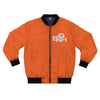 ORANGE ENOH BOMBER JACKET