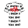 WHITE ENOH PATTERN TEE