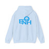 ENOH BLUE FONT HOODED SWEATSHIRT