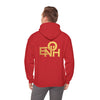 ENOH GOLD FONT HOODED SWEATSHIRT