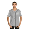 LIGHT GREY/BLACK ENOH BASEBALL JERSEY