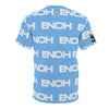 LIGHT BLUE ENOH PATTERN LIGHT TEE