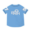 LIGHT BLUE/BLACK ENOH BASEBALL JERSEY