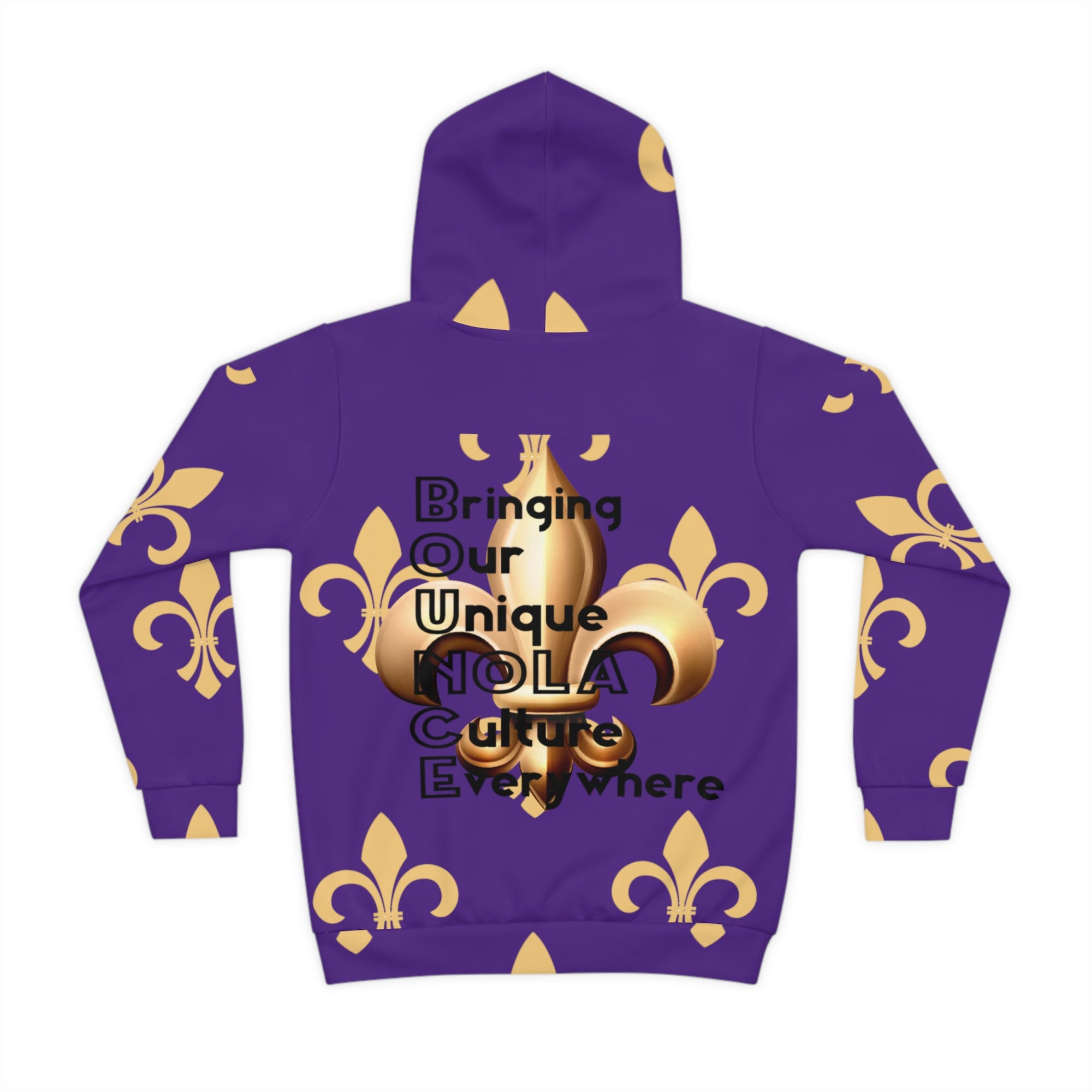 PURPLE BOUNCE CHILDREN'S HOODIE