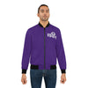 PURPLE ENOH BOMBER JACKET