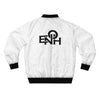 WHITE ENOH BOMBER JACKET