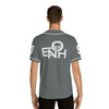 GREY/WHITE ENOH BASEBALL JERSEY