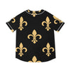 BLACK FLEUR DIS LI BASEBALL JERSEY