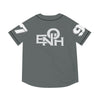 GREY/BLACK ENOH BASEBALL JERSEY