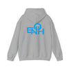 ENOH BLUE FONT HOODED SWEATSHIRT