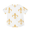 WHITE FLEUR DIS LI BASEBALL JERSEY