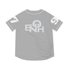 LIGHT GREY/WHITE ENOH BASEBALL JERSEY