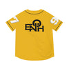 YELLOW/BLACK ENOH BASEBALL JERSEY