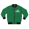 GREEN ENOH BOMBER JACKET