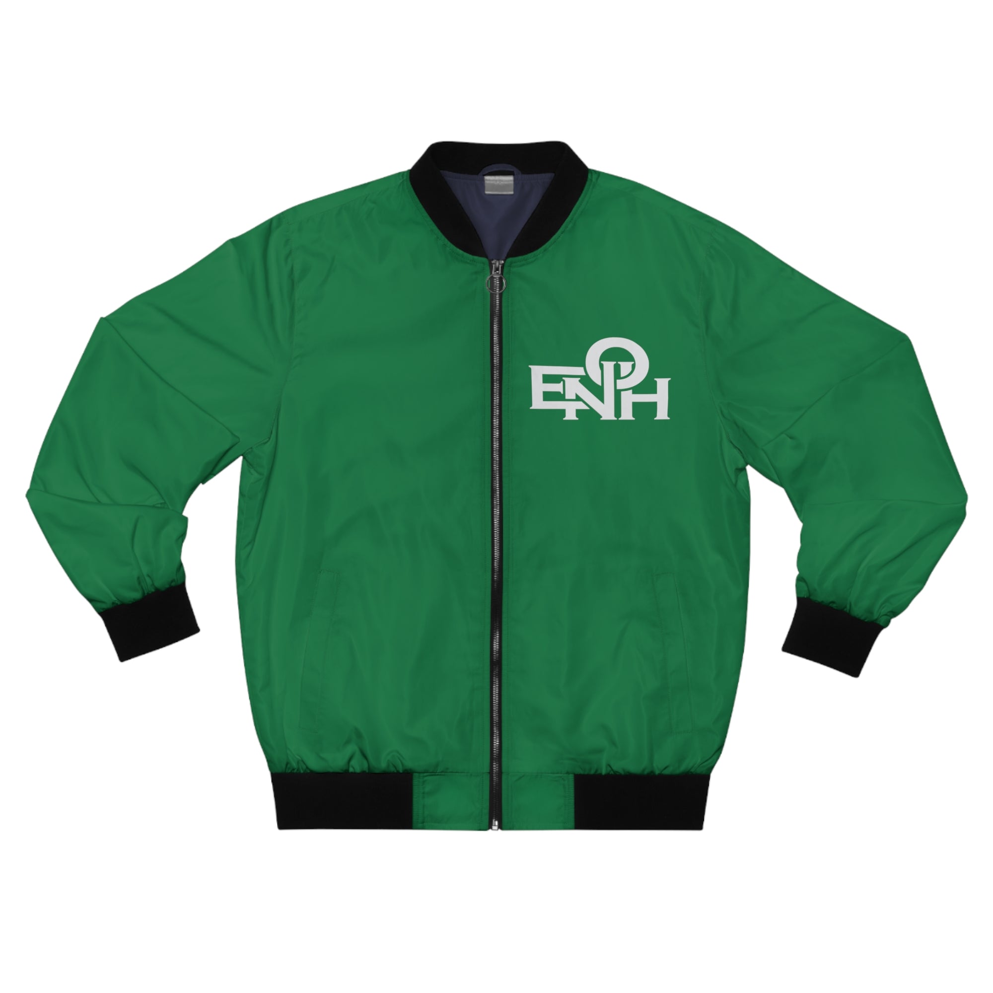 GREEN ENOH BOMBER JACKET