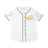 WHITE/WHITE ENOH BASEBALL JERSEY