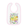 It&#39;s Mardi Gras Time Baby Bib