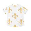 WHITE FLEUR DIS LI BASEBALL JERSEY