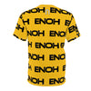 YELLOW ENOH PATTERN TEE