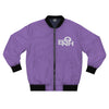 LIGHT PURPLE ENOH BOMBER JACKET