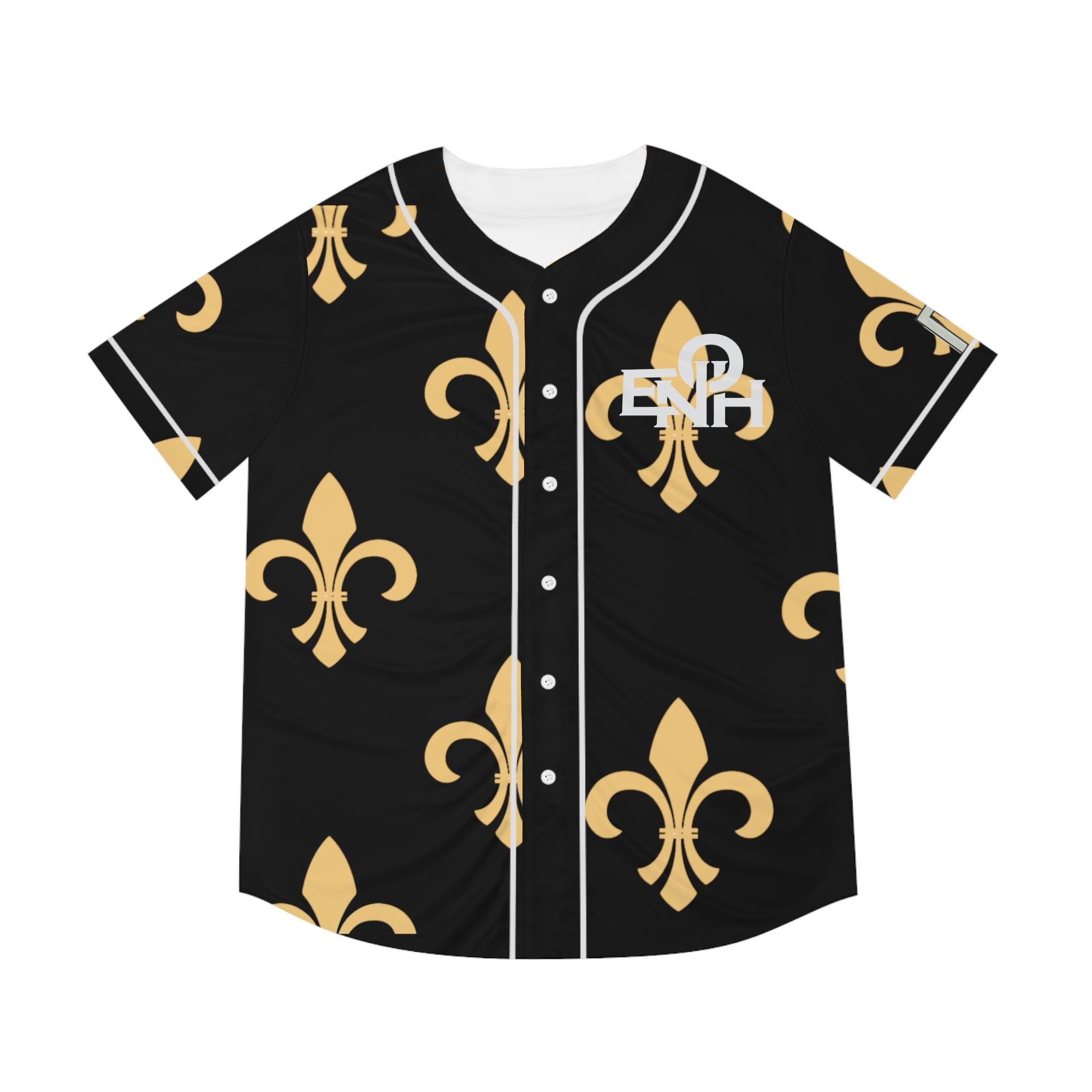 BLACK FLEUR DIS LI BASEBALL JERSEY