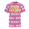 PINK ENOH PATTERN TEE