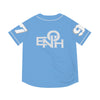 LIGHT BLUE/BLACK ENOH BASEBALL JERSEY