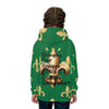 GREEN BOUNCE CHILDREN&#39;S HOODIE