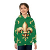 GREEN BOUNCE CHILDREN&#39;S HOODIE