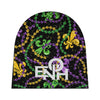 It&#39;s Mardi Gras Time Baby Beanie Black