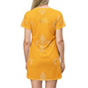 GOLD BOUNCE T-SHIRT DRESS