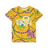 It&#39;s Mardi Gras Time Kids Sports Jersey Gold