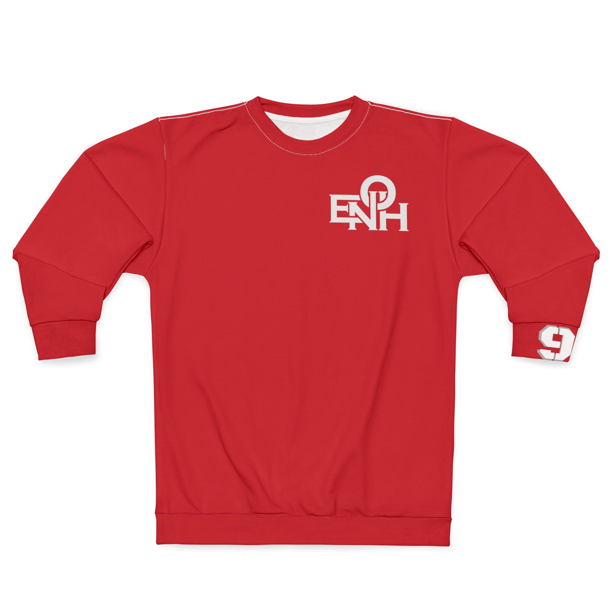 RED ENOH SWEATSHIRT