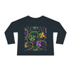 It&#39;s Mardi Gras Time Toddler Long Sleeve Tee