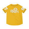 YELLOW/WHITE ENOH BASEBALL JERSEY