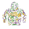 WHITE MARDI GRAS TIME CHILDREN&#39;S HOODIE