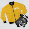 YELLOW ENOH BOMBER JACKET