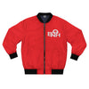 RED ENOH BOMBER JACKET