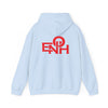 ENOH RED FONT HOODED SWEATSHIRT