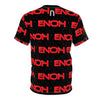 BLACK ENOH PATTERN TEE