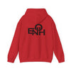 ENOH BLACK FONT HOODED SWEATSHIRT