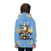 LIGHT BLUE BOUNCE CHILDREN&#39;S HOODIE