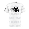 WHITE/GREY ENOH PATTERN TEE