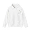 ENOH WHITE FONT HOODED SWEATSHIRT