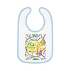 It&#39;s Mardi Gras Time Baby Bib