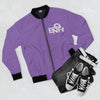 LIGHT PURPLE ENOH BOMBER JACKET