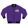 PURPLE ENOH BOMBER JACKET