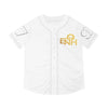 WHITE/WHITE ENOH BASEBALL JERSEY