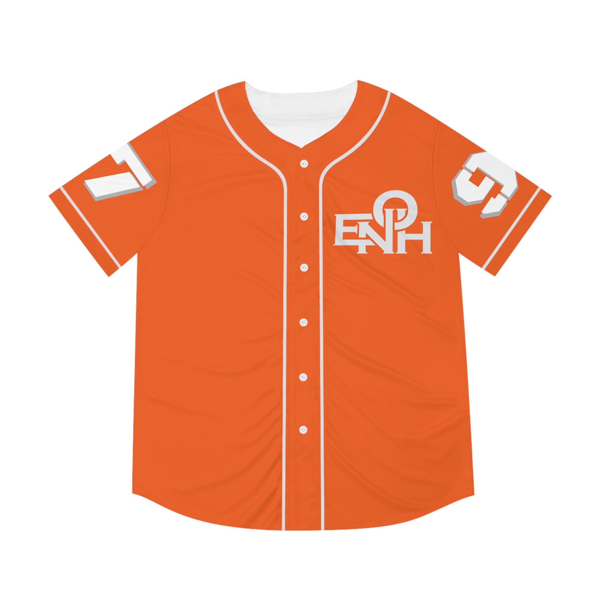 ORANGE/BLACK ENOH BASEBALL JERSEY